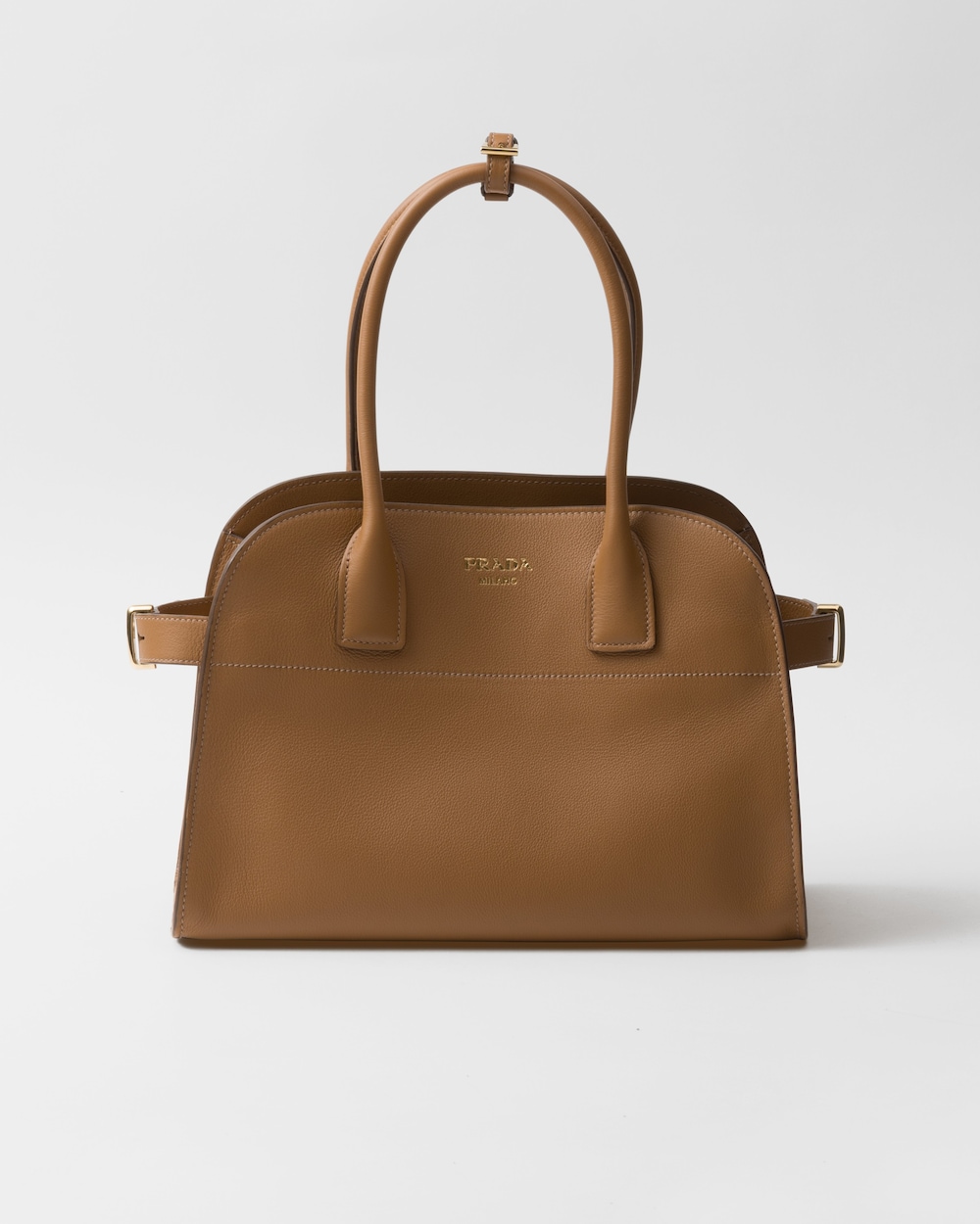 Prada Medium Leather Tote Bag - Image 1